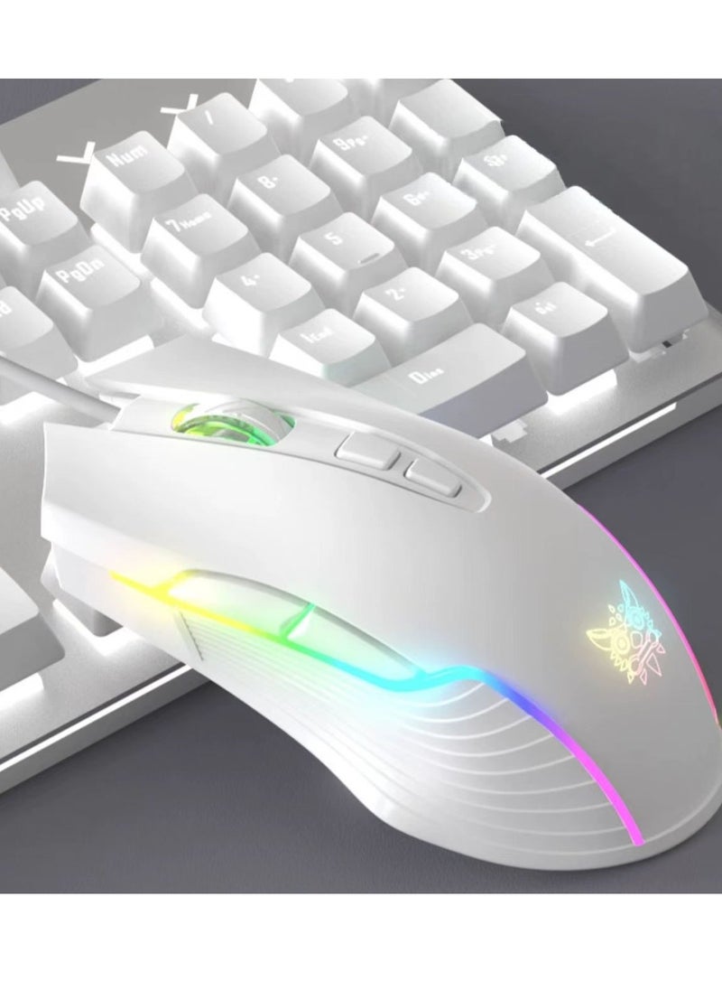 Wired gaming mouse for office and home