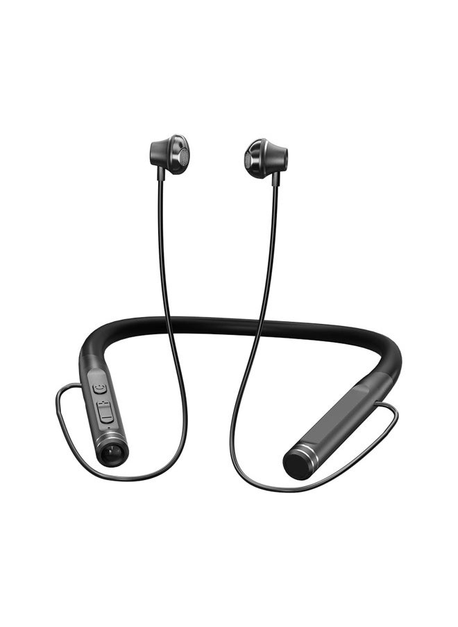 Waterproof Bluetooth Neckband Headphones with Noise Cancelling Microphone 120H Playtime Ideal for Running and Cycling