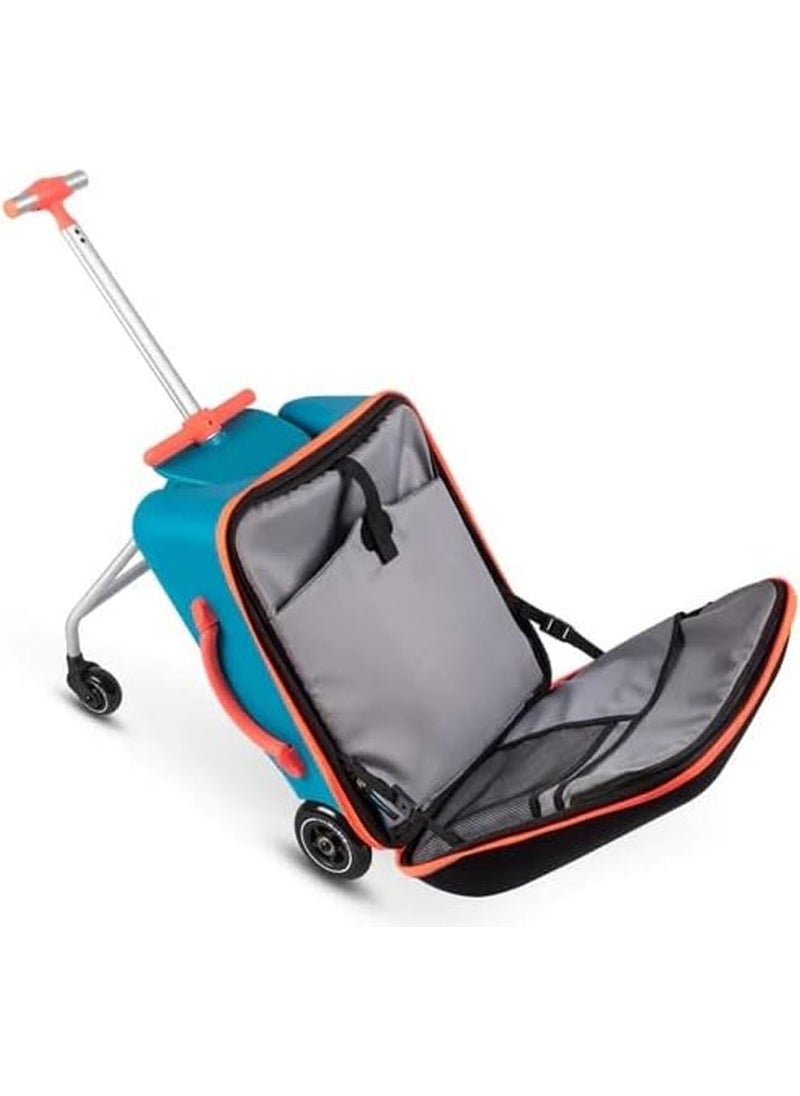 Ride On Luggage Eazy Scooter Luggage Ocean Blue
