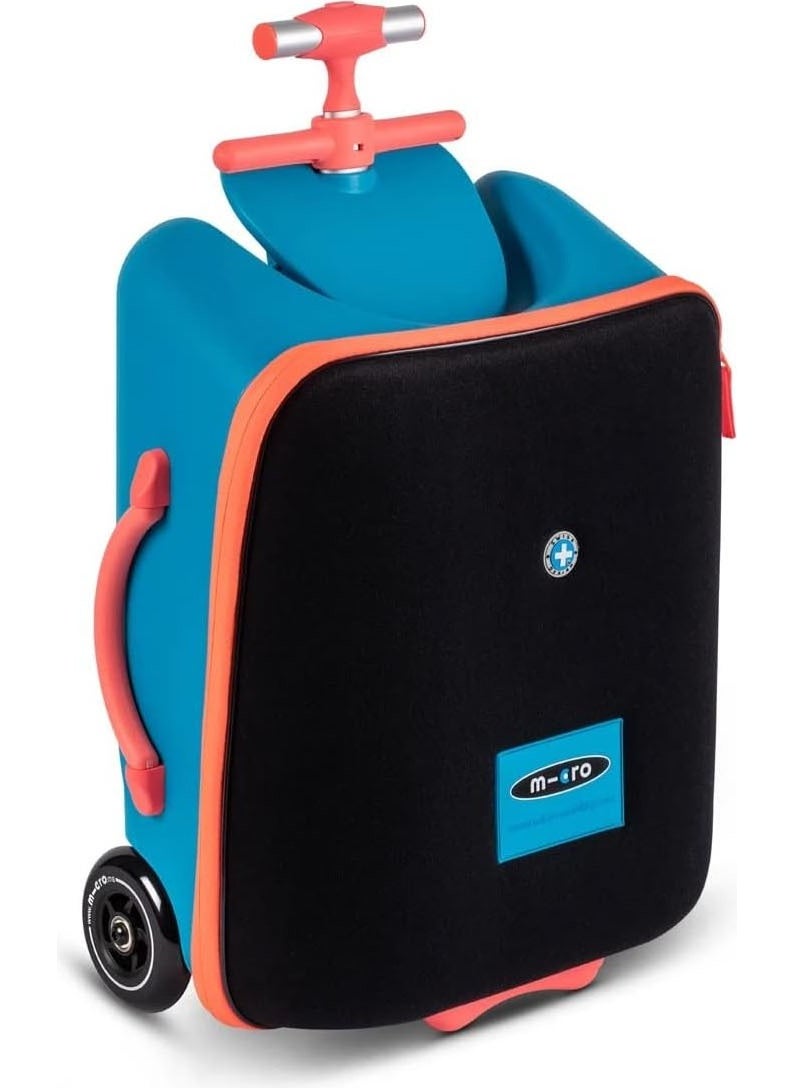 Ride On Luggage Eazy Scooter Luggage Ocean Blue