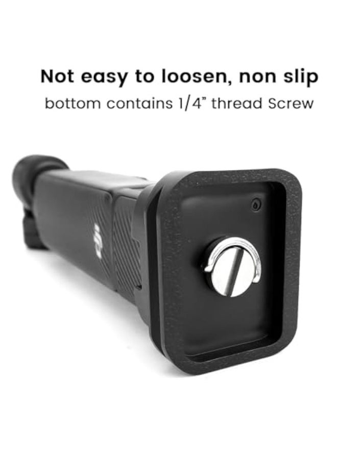 Silicone Non-Slip Base Support Base with Arca Swiss Interface for DJI Osmo Pocket 3, Silicone Non-Slip Desktop Mount, Osmo Pocket 3 Accessories, Inner softsponge Protection Accessories