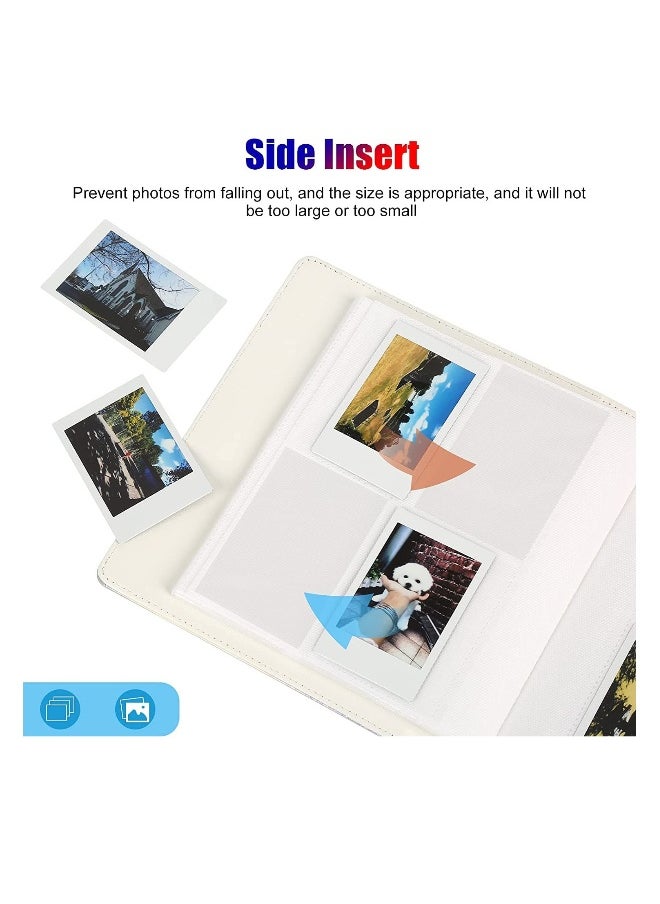 256 Pockets Photo Album for Fujifilm Instax Mini LiPlay 11 90 70 50S 26 25 9 8+ 8 7S Instant Camera for Link SP 1 Printer for Polaroid Snap SnapTouch PIC 300 Z2300 Mint Zip Printer Magic Silver