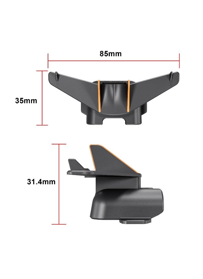 Flight Tail for DJI Avata 2, Drone Tail Wing Battery Anti Release Clip Holder Flight Tail Drone Accessories Flying Snap Protective Cover Battery Anti-Drop Fixed Bracket