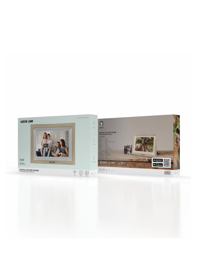 Green Lion 10.1 Inch Touch Screen Digital Photo Frame Display