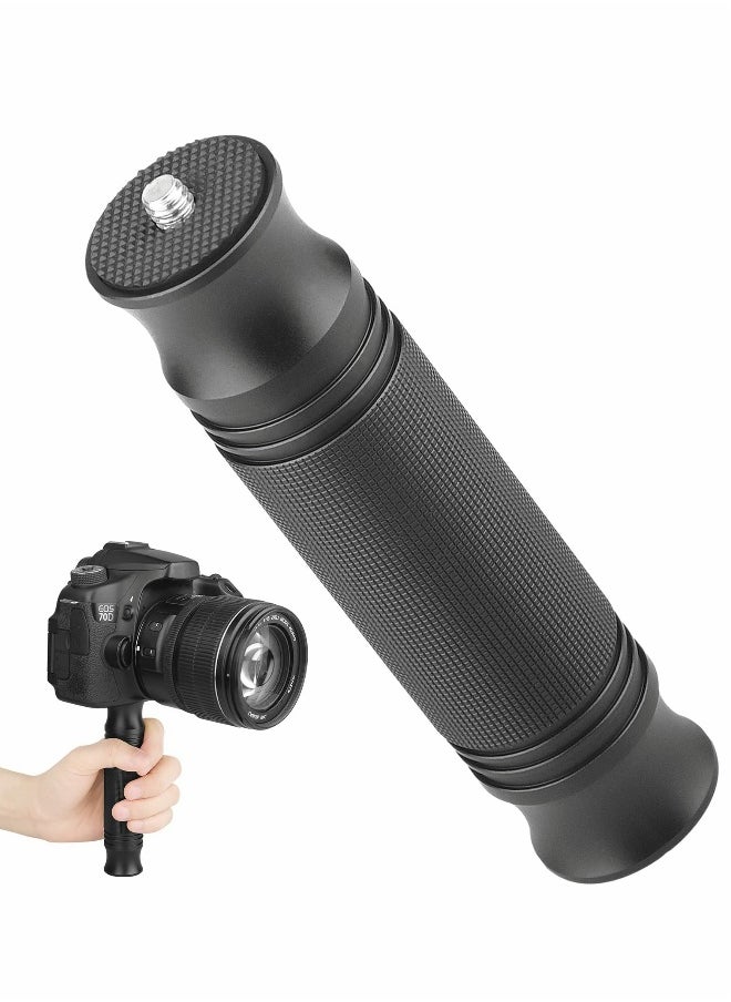 Camera Handle Grip, 1/4'' Camera Handle Stabilizer Universal Camera Camcorder Hand Grip Stabilizer Compatible with Smartphone and SLR DSLR DC Camera