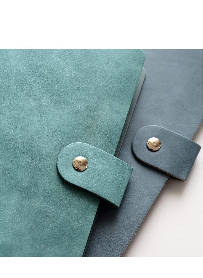 Photo Albums 200 Pockets Premium Leather Fujifilm Instax Mini Album, Wallet Size 3 Inch Picture Name Card Book (Green)