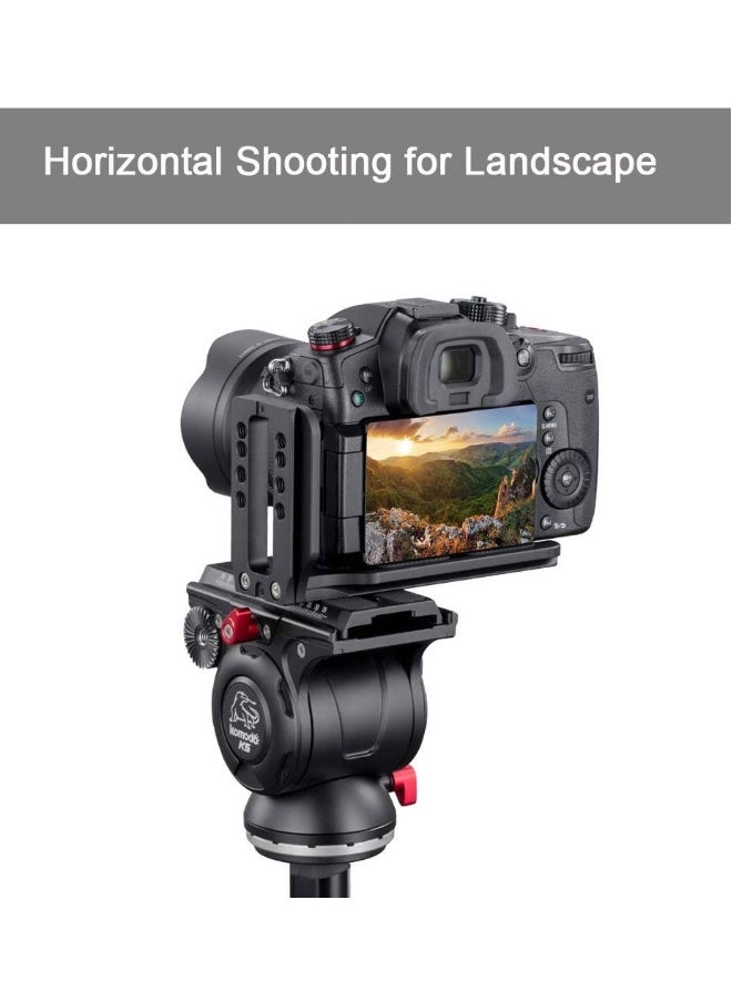DSLR Camera L-type Quick Release Plate Vertical Horizontal Switching Tripod Quick Release Board Stabilizer Tripod Monopod