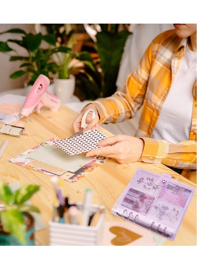 3 Pcs portable photo card holder books, 600 bags of photo storage, 3 inches of photos, 6 rings of shiny transparent photo cards, flip charts, photo albums, postcard storage