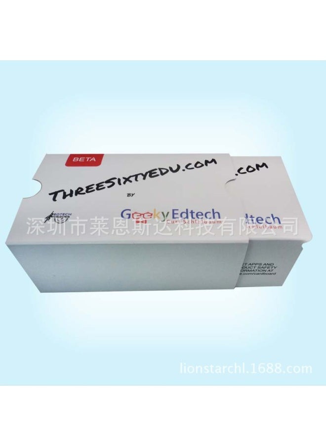 White Cardboard Vr Glasses | Second Generation Google Glasses Printing Logo-Color:Custom Color
