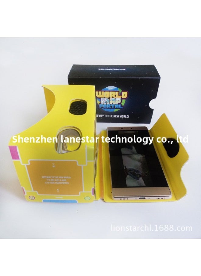 VR3dAPP TV Movie Watching Stereo Glasses Mobile Phone Video Promotion Vr Glasses-Color:Other