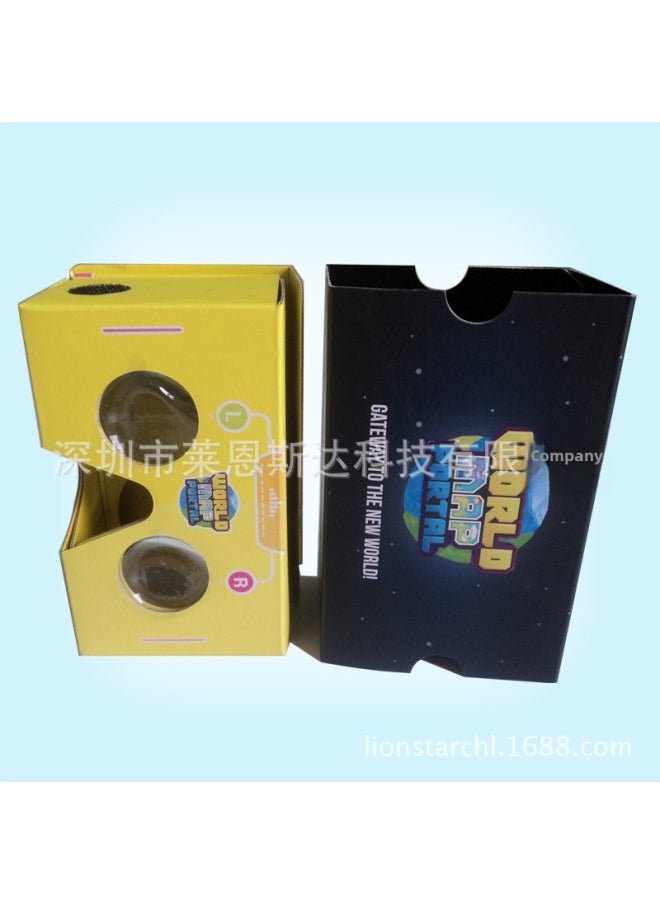 VR3dAPP TV Movie Watching Stereo Glasses Mobile Phone Video Promotion Vr Glasses-Color:Other