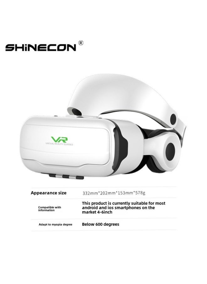 Thousand Magic Mirror G02EFvr Glasses Lens Mobile Phone 3d Virtual Reality VR Game Helmet Goods-Color:G02EF+S9