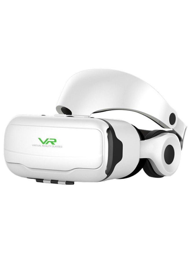 Magic Mirror G02EF HD VR Glasses Mobile Phone 3D Smart Virtual Reality Headset Glasses-Color:Four-Generation Deluxe Edition + B01 Remote Control