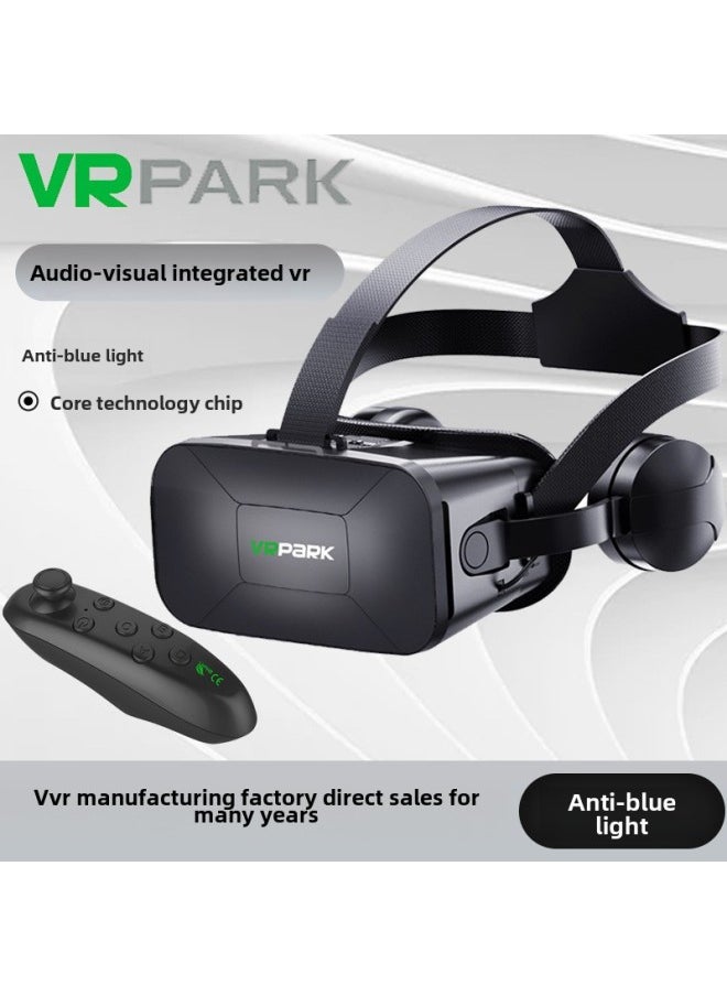 VRPARK Glasses BOX Smart Cinema 3DBOX Panoramic Game Virtual Helmet VR Glasses-Color:J40