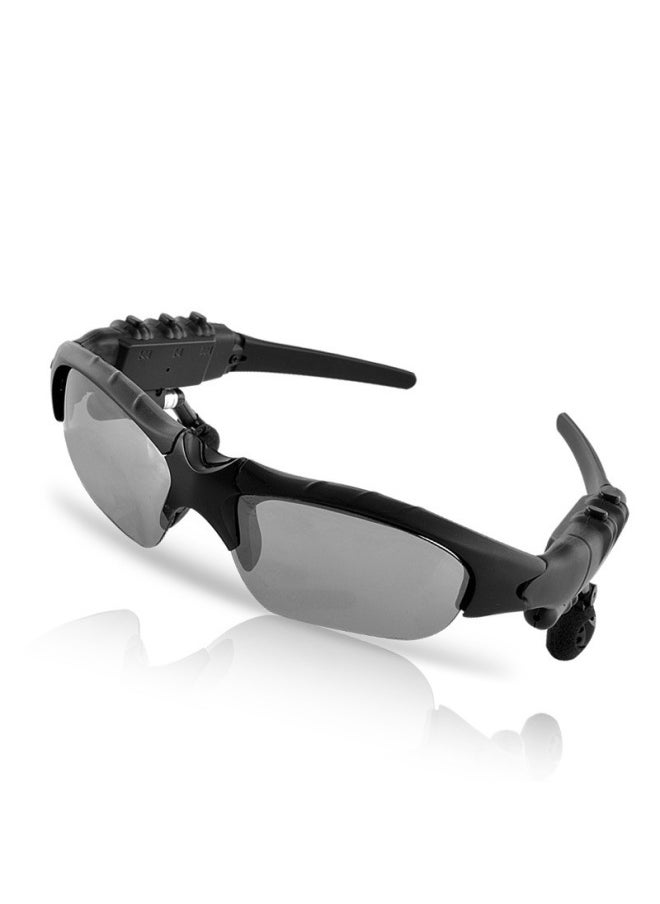 5.0 Card Glasses Listen To Songs Wireless Smart Bluetooth Glasses Headset Sports Polarized Sunglasses Ink Mobile Phone Universal-Color:Polarized Blue