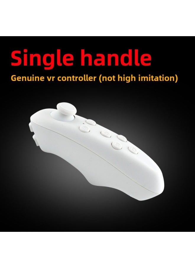 White One-piece Gift VR Classic Cinema Mobile Phone Glasses Glasses 3DVRG Special Generation Glasses-Color:Vr Handle