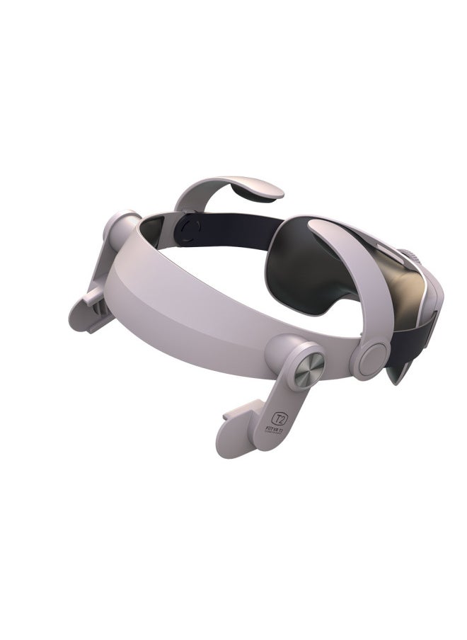 Comfortable Elite Vr Headset Headband Adapter For Oculus Quest2 Accessories T2 Digital Computer Glasses-Color:T2 Head Wear Neutral + B2 Earmuffs