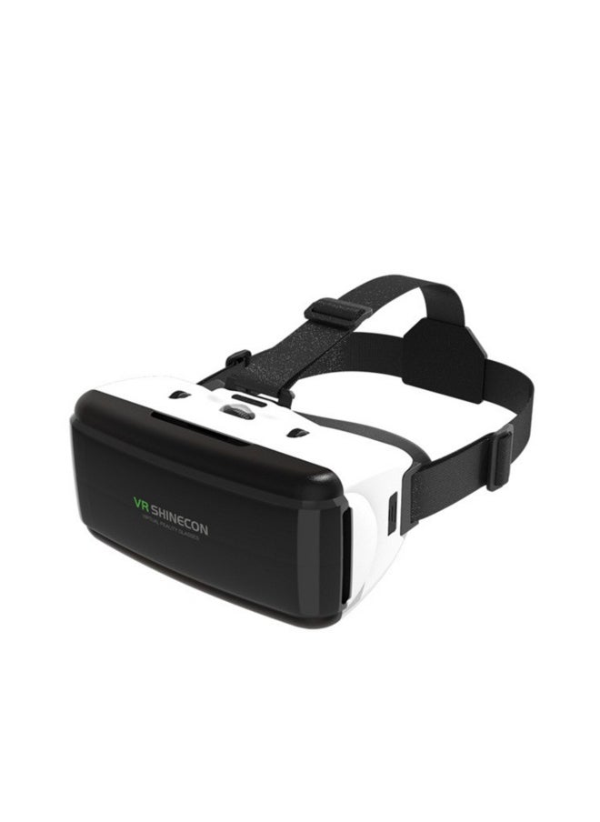 Qianhuang Mirror G06e Earphone Version Mobile Virtual Reality 3d Glasses Vr G06 Headset Digital Computer Glasses-Color:G06 Ordinary