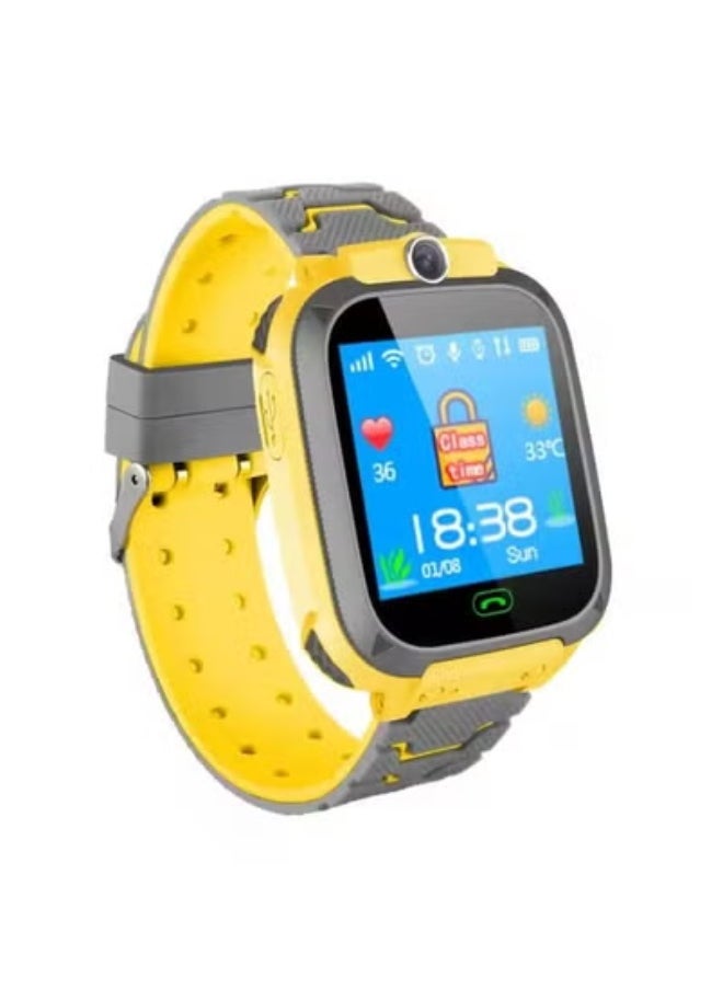 Children’s Smartwatch with LBS Location Tracker, SOS Call, Voice Chat, Camera & Fun Games – Touch Screen Smart Watch for Boys & Girls, School Students, Ideal Birthday Gift for Kids