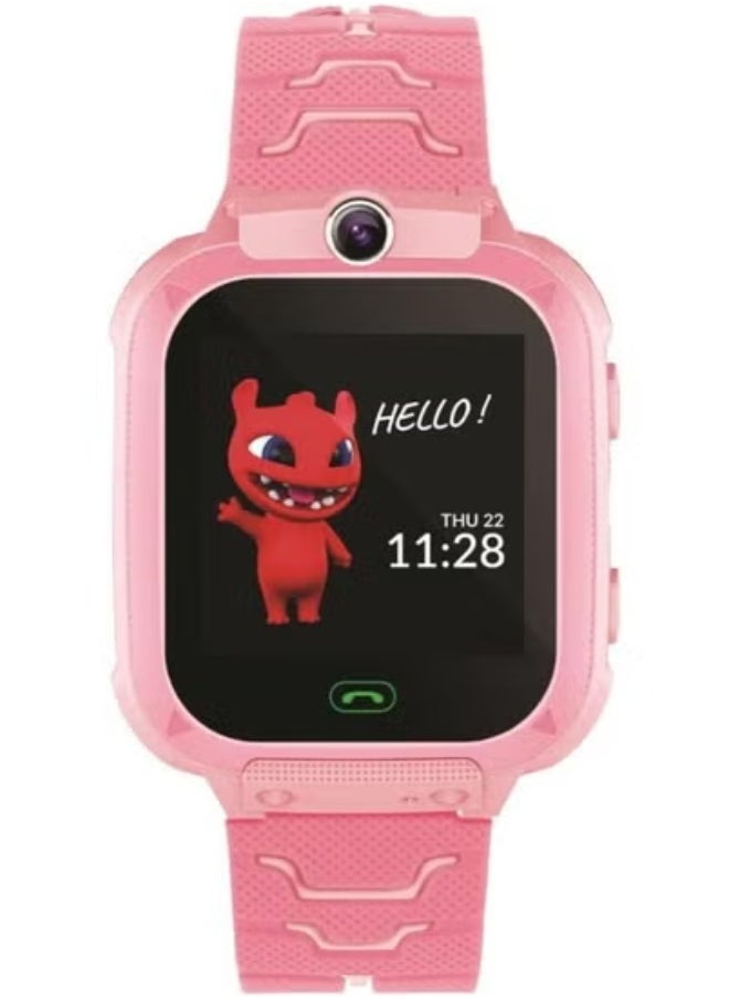Children's Smartwatch with LBS Tracker, Two-Way Calling, SOS Emergency Alert, Voice Chat, Digital Camera & Fun Educational Games – Touchscreen Smart Watch for Boys and Girls Ages 4–12, Ideal for Birthday Gifts and School Use