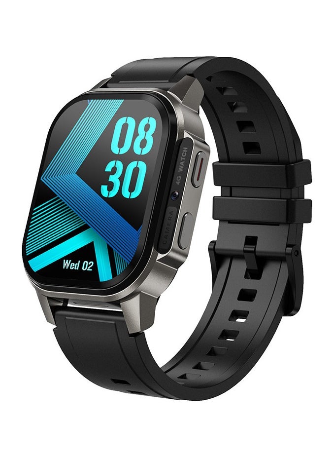 2.13″ AMOLED HD Smartwatch with 4G SIM, Heart-Rate & Fitness Tracking, Quad-Core CPU, 1000mAh Battery – Independent Calls & Messages