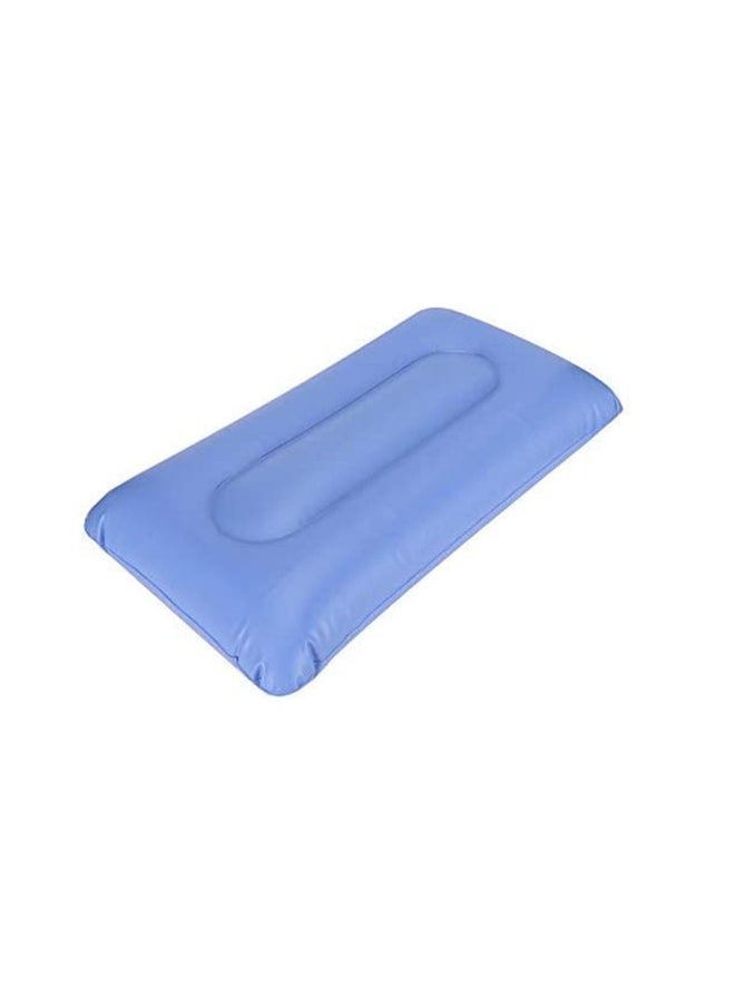 Inflatable Pillow Portable Washable Squared Smooth Surface Air Pillow Anti Bedsore Cushion Thickening Inflatable Cushion for Camping Sleeping Backpacking Hiking Traveling Elder Bedridden