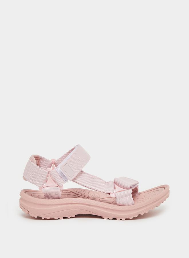Comfort Sandals with Hook and Loop Closure