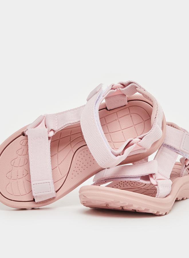 Comfort Sandals with Hook and Loop Closure