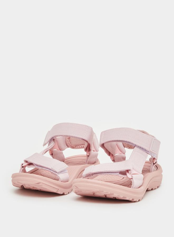 Comfort Sandals with Hook and Loop Closure