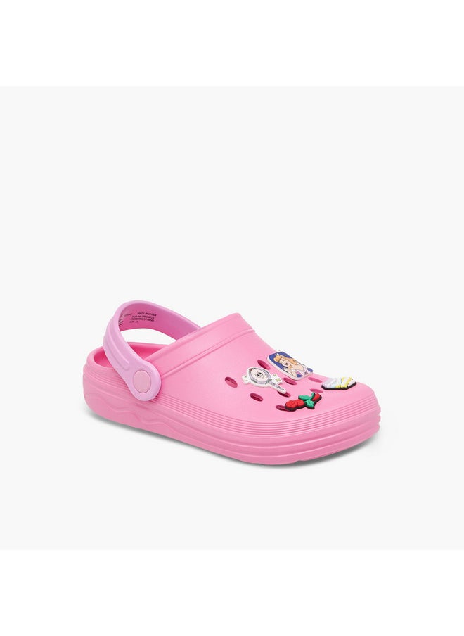 Girls Princess Slip-On Clogs