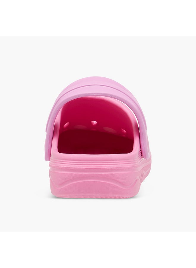 Girls Princess Slip-On Clogs