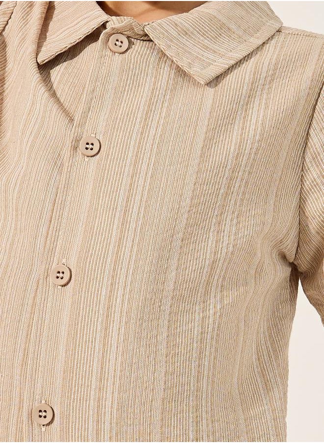 Striped Short Sleeve Shirt