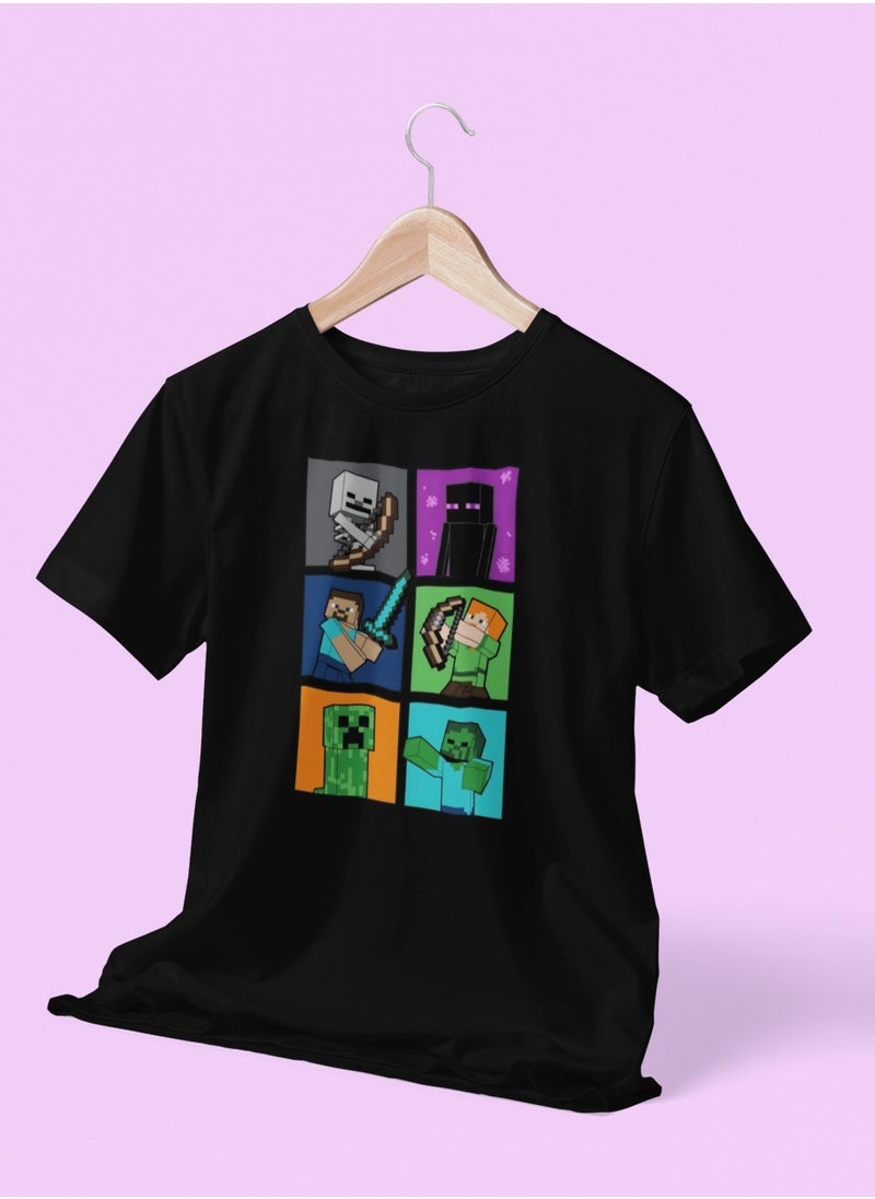 Minecraft Building Crew T-Shirt for Kids