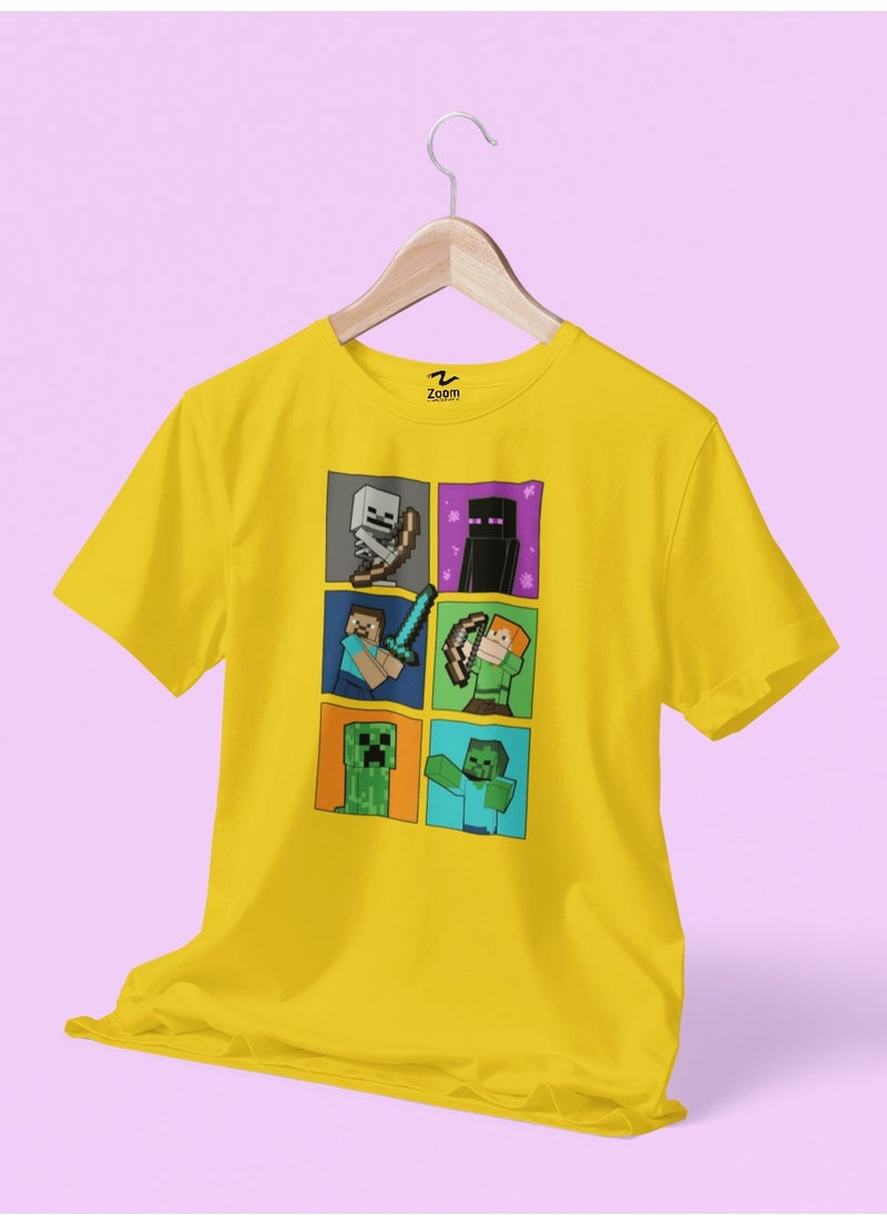 Minecraft Building Crew T-Shirt for Kids