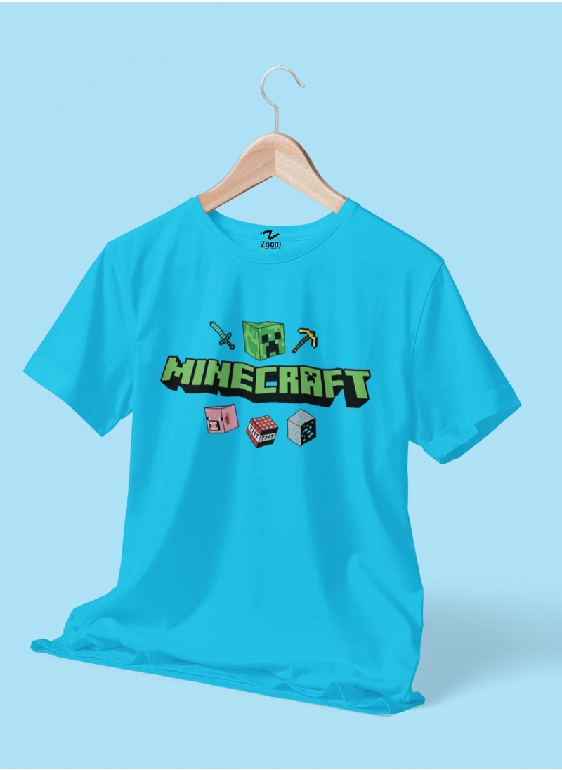 MINECRAFT T-SHIRT FOR GAMER KIDS