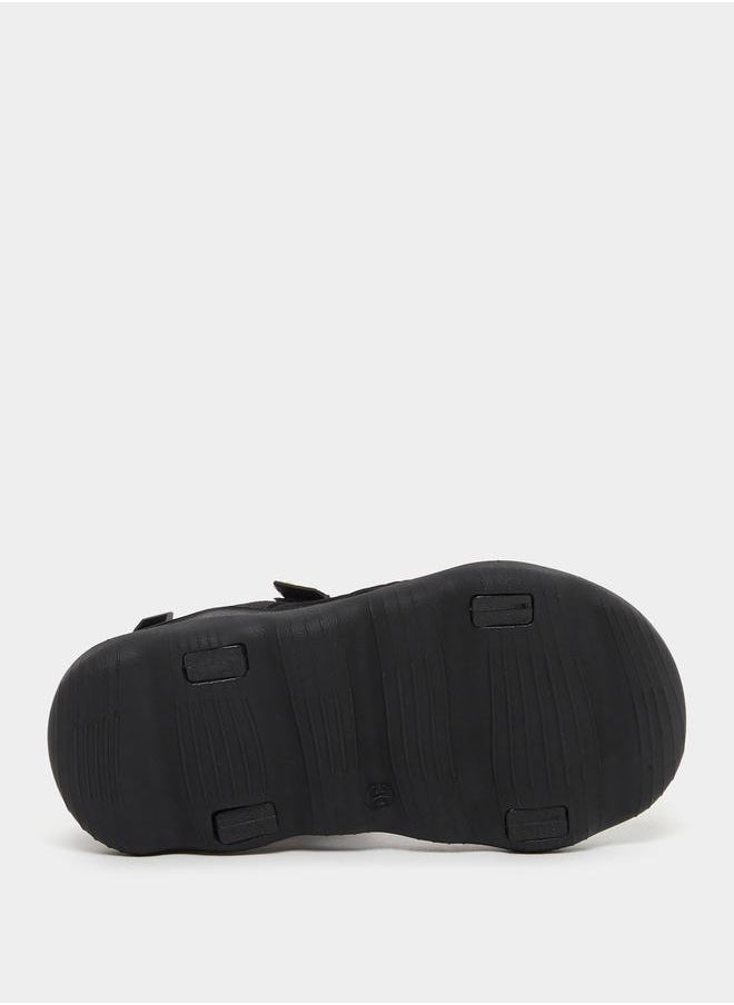 Comfort Sandals with Hook and Loop Closure