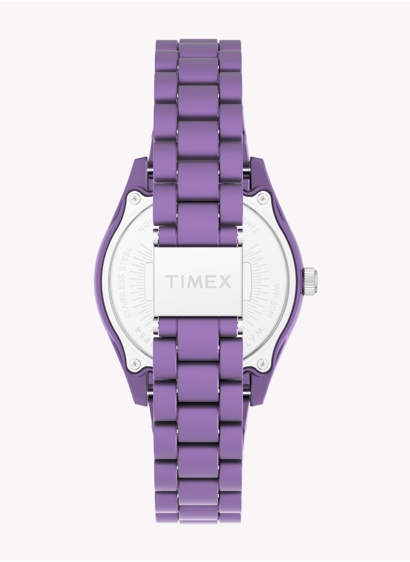 Timex Women's Purple Watch, Plastic | TW2Y04800