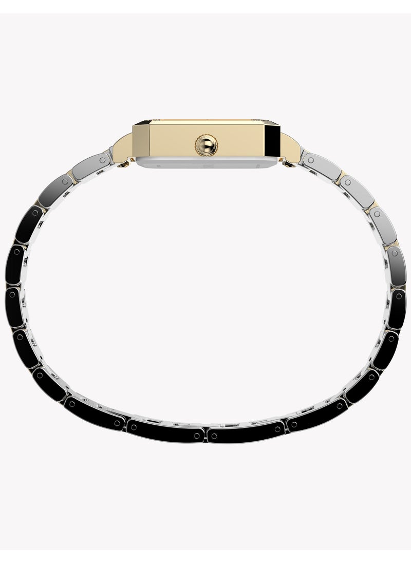 Timex Women's Silver/Gold Alloy Watch | TW2Y01300