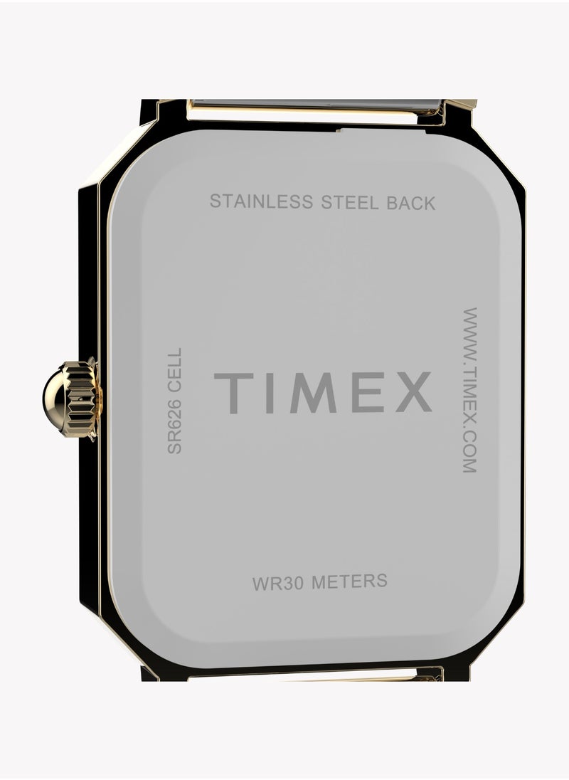 Timex Women's Silver/Gold Alloy Watch | TW2Y01300