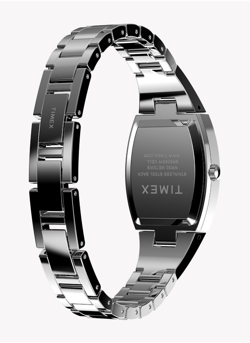 TIMEX Women's Silver Alloy Watch | Model TW2W95600