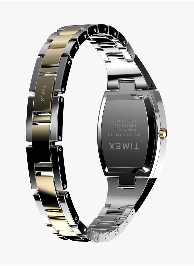 Timex Women's Silver & Gold Watch | Model TW2W95800