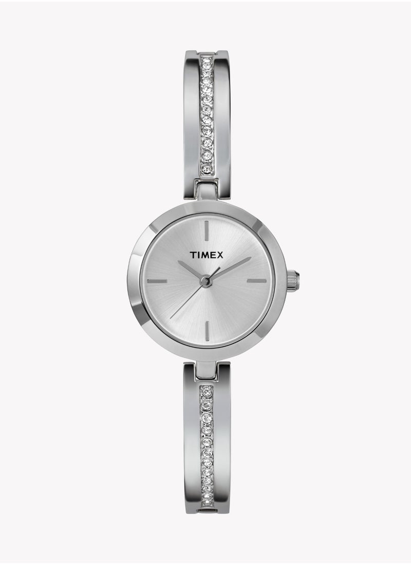 TIMEX Women's Silver Alloy Watch | TW2W96100