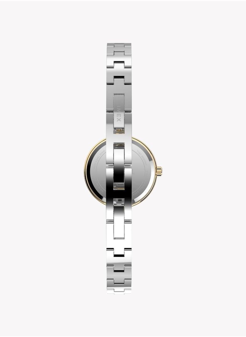 TIMEX Women's Gold/Silver Watch | TW2W96200