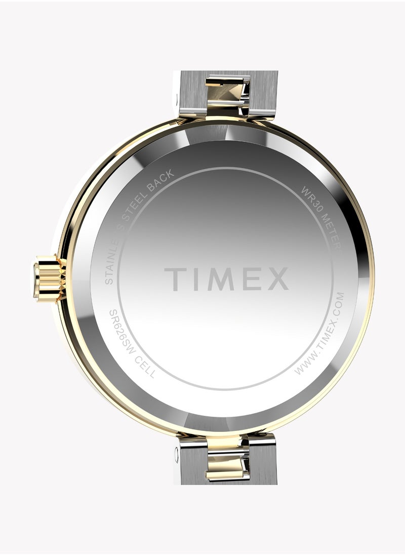 TIMEX Women's Gold/Silver Watch | TW2W96200