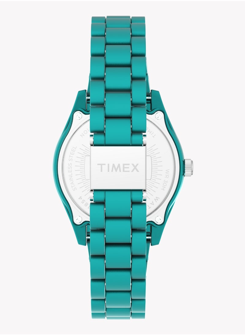 TIMEX Women's Green Ocean Plastic Watch | TW2Y04700