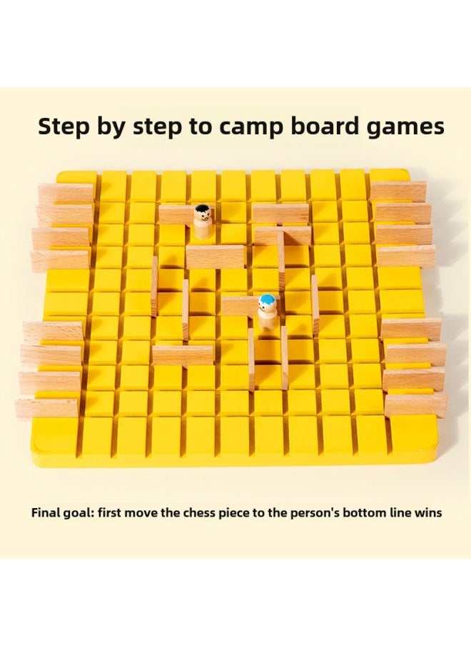 Step By Step Game Chess Primary School Students Multiplayer Battle Toys Children's Early Education Educational Desktop Games Training Wholesale-Color:Step By Step