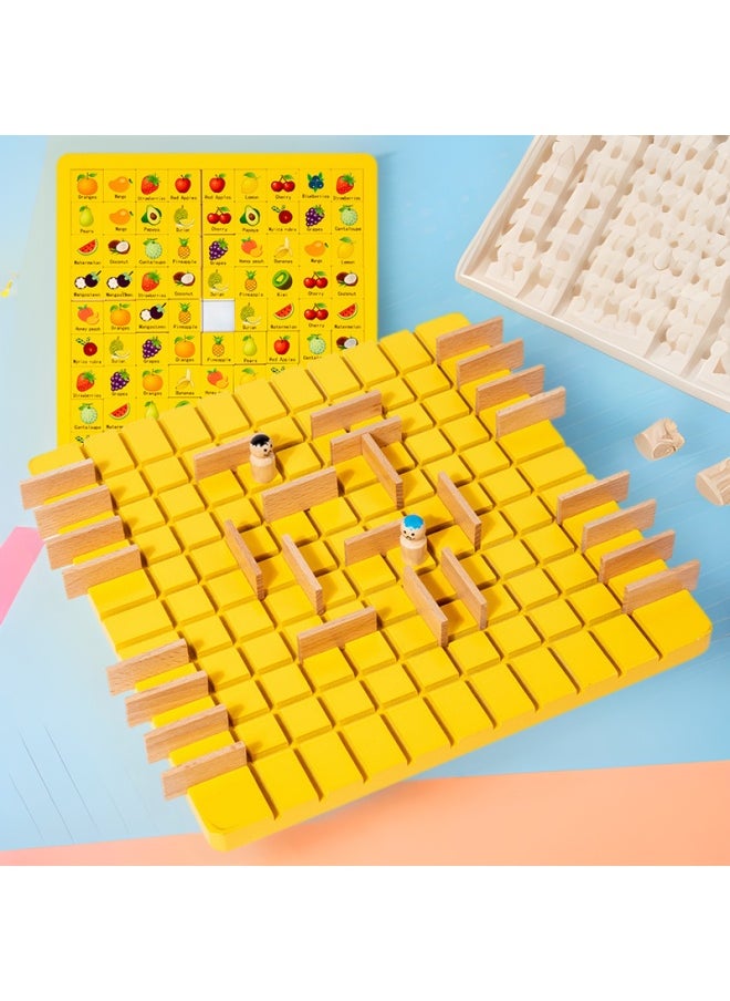 Step By Step Game Chess Primary School Students Multiplayer Battle Toys Children's Early Education Educational Desktop Games Training Wholesale-Color:Two-in-one Step By Step (animal Version)
