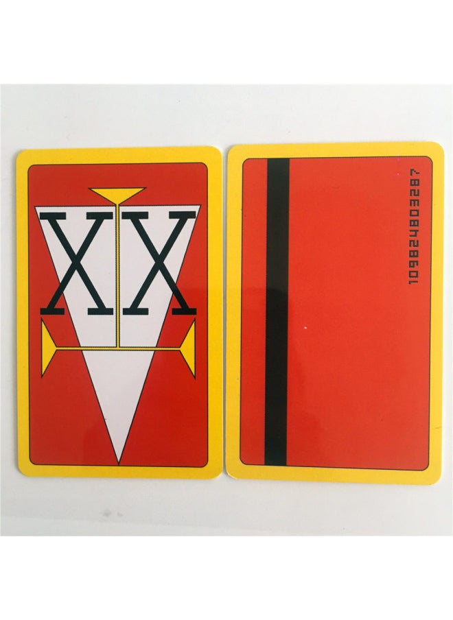 Full-time Hunter License Card HUNTERxHUNTER Kioso Kulolo Kola Cosplay-Color:2-Star License (Red)