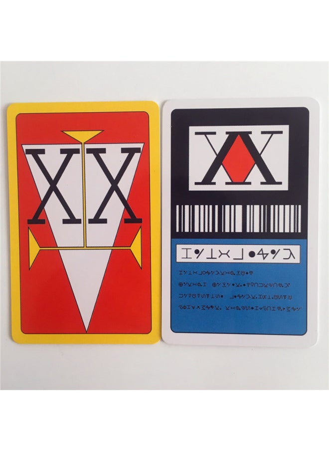 Full-time Hunter License Card HUNTERxHUNTER Kioso Kulolo Kola Cosplay-Color:2-Star License (Red)