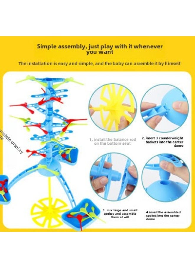 Children's Gravity Bird Edge Balance Interactive Science And Education Entertainment Desktop Game Toys Wholesale-Color:Unlimited